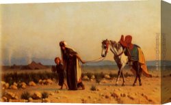 Return Canvas Paintings - The Return by Gustave Clarence Rodolphe Boulanger