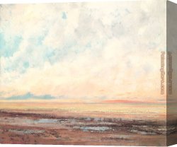 Gustave Courbet Canvas Paintings - Marine by Gustave Courbet