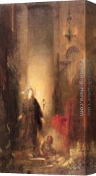 The Martyrdom of St Margaret Canvas Paintings - Saint Margaret by Gustave Moreau