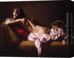 Amalfi Dia Cappuccini 1 Canvas Paintings - Amalfi by Hamish Blakely