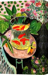Henri Canvas Paintings - Goldfish by Henri Matisse