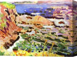 Matisse Canvas Paintings - La moulade by Henri Matisse