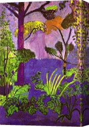 Matisse Canvas Paintings - Moroccan Landscape by Henri Matisse
