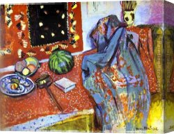 Oriental Canvas Paintings - Oriental Rugs by Henri Matisse