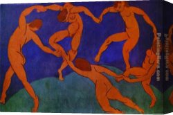 Thoughts Before The Dance Canvas Paintings - The Dance by Henri Matisse