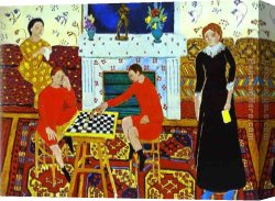 Painter's Canvas Paintings - The Painter's Family by Henri Matisse