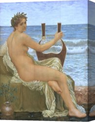 A Holiday Gathering Canvas Paintings - Music by Henry Holiday