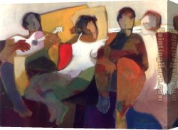 Hard Times Canvas Paintings - Somewhere in Time by Hessam Abrishami