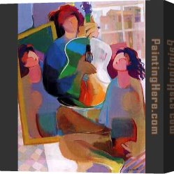 Mirror Canvas Paintings - The Mirror by Hessam Abrishami