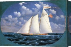 America Canvas Paintings - America by James Bard