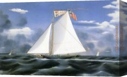 American Canvas Paintings - American Eagle by James Bard