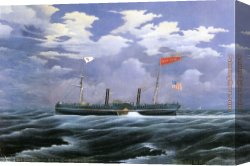 Under The Stars Canvas Paintings - North Star by James Bard