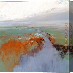 The Light of Peace Canvas Paintings - Silver Light by Jan Groenhart