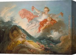 L'aurore Canvas Paintings - l'aurore by Jean-Honore Fragonard