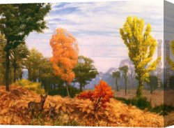 Jean-leon Gerome Canvas Paintings - Memories of Acheres by Jean-Leon Gerome