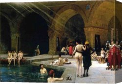 Jean-leon Gerome Canvas Paintings - Painting II by Jean-Leon Gerome