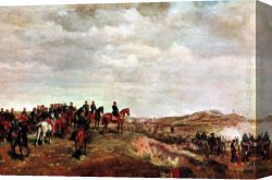 Meissonier Canvas Paintings - Campaign by Jean-Louis Ernest Meissonier