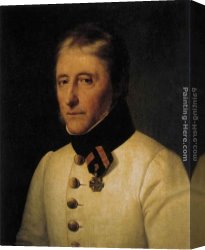 Peter Von Cornelius Canvas Paintings - Franz Xaver Richter von Binnenthal by Johann Peter Krafft