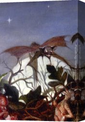 The Wasp's Nest Canvas Paintings - Fairies In A Bird's Nest (detail 3) by John Anster Fitzgerald