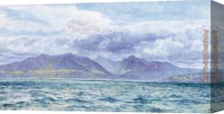 Brett Canvas Paintings - Arran by John Brett