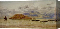 Brett Canvas Paintings - Maiden Island by John Brett