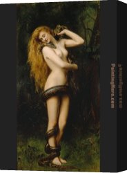 John Linnell Canvas Paintings - Lilith by John Collier