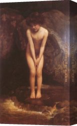 Water Canvas Paintings - Water baby by John Collier