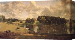 Wivenhoe Park Essex Canvas Paintings - Wivenhoe Park by John Constable