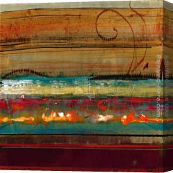 Deserted Canvas Paintings - Desert Melody III by John Douglas