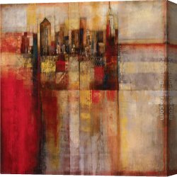 John Linnell Canvas Paintings - Plaid City by John Douglas
