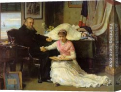 North Canvas Paintings - North-West Passage by John Everett Millais