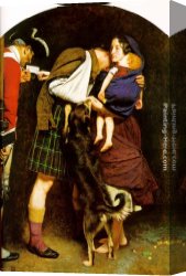 Order, Canvas Paintings - The Order of Release_ 1746 by John Everett Millais