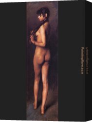 John Linnell Canvas Paintings - Nude Egyptian Girl by John Singer Sargent