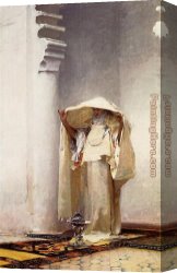 Cafe Concert Singer Canvas Paintings - Smoke of Ambergris by John Singer Sargent