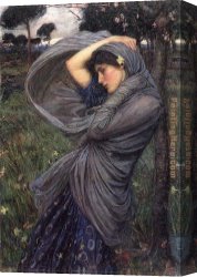John Linnell Canvas Paintings - Boreas by John William Waterhouse