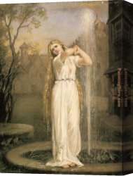 Waterhouse Canvas Paintings - Undine by John William Waterhouse