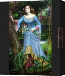 Waterhouse Canvas Paintings - waterhouse Ophelia by John William Waterhouse