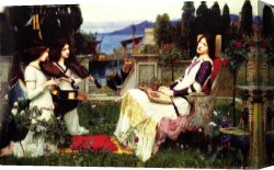 Waterhouse Canvas Paintings - waterhouse Saint Cecilia by John William Waterhouse