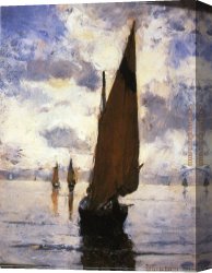 Decamps Canvas Paintings - Venice by Joseph DeCamp