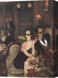 A Special Moment I Canvas Paintings - A Very Special Dinner by Juarez Machado