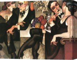 A Special Moment I Canvas Paintings - Special Evening by Juarez Machado