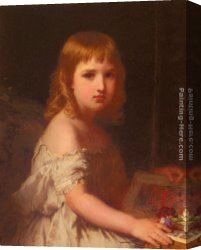 Picture of The Last Supper II Canvas Paintings - The Picture Book by Karl Wilhelm Friedrich Bauerle