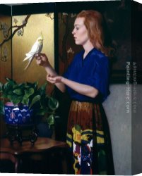 Reverie Canvas Paintings - Reverie by Kirk Richards