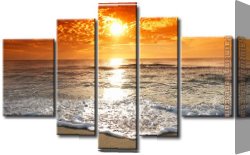 Evening Landscape at East Bergholt Canvas Paintings - 890 by landscape