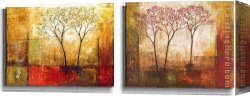 Morning Canvas Paintings - Klung Morning Luster by landscape