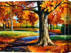 Genesis The Fall And Expulsion From Paradise The Original Sin Canvas Paintings - BRISTOL FALL by Leonid Afremov