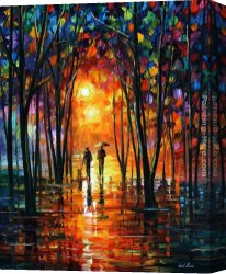 Wivenhoe Park Essex Canvas Paintings - DARK PARK by Leonid Afremov