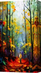 Mood Canvas Paintings - MORNING MOOD by Leonid Afremov