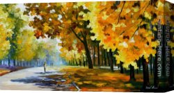 Mood Canvas Paintings - MORNING MOOD II by Leonid Afremov