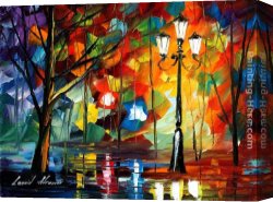 St Gregory Delivers The Soul of a Monk Canvas Paintings - THE SOUL OF THE PARK by Leonid Afremov